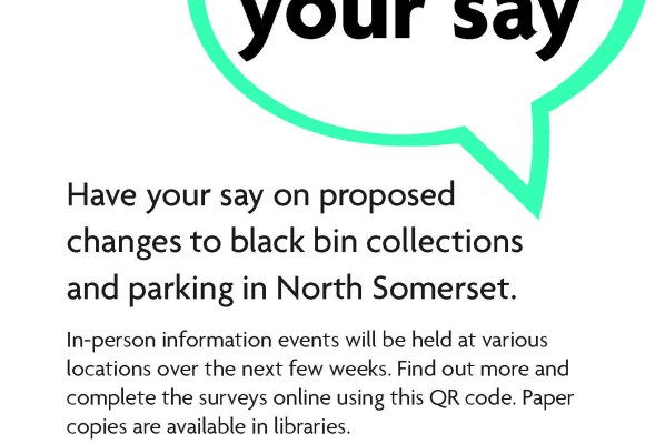 Have your say on proposed changes to black bin collections in North Somerset